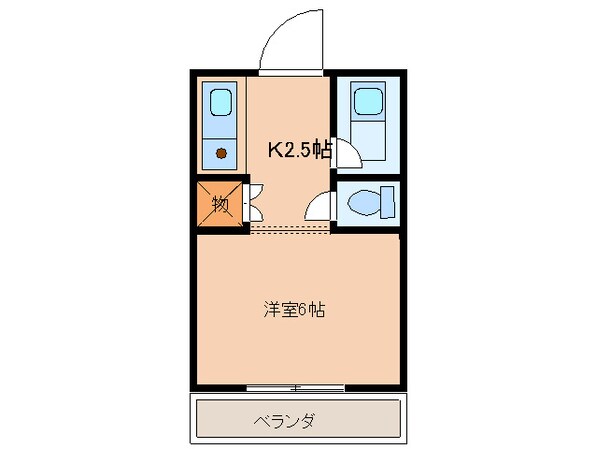 第５ラインビルの物件間取画像